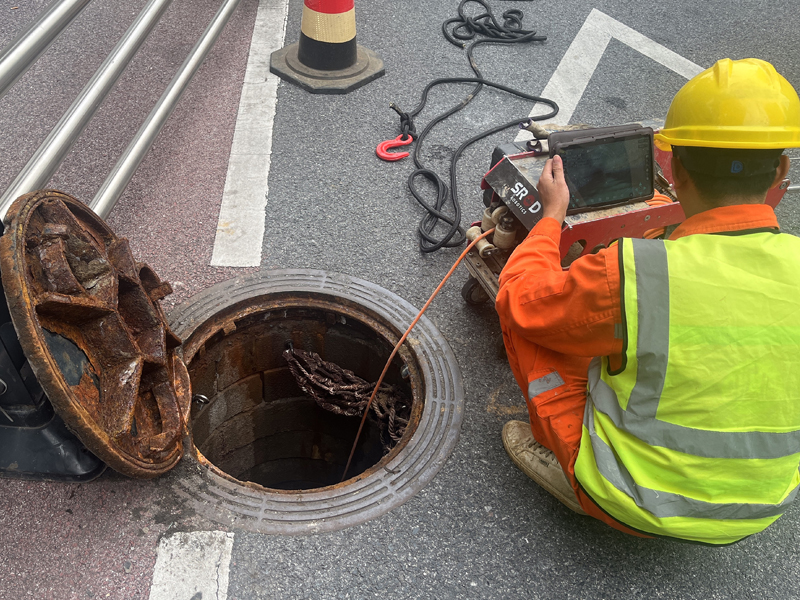 瑞昌市政管道内窥检测