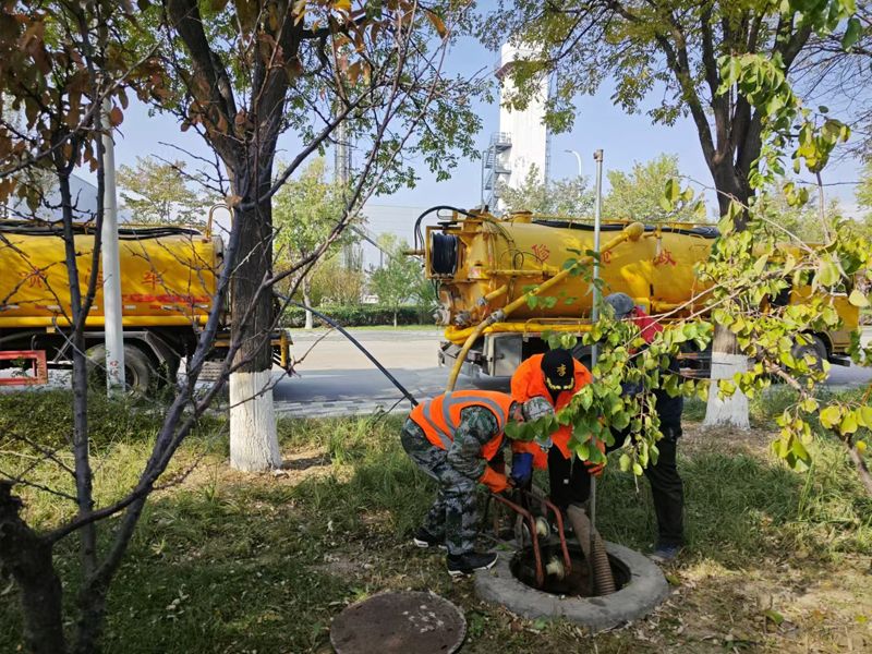 瑞昌厂区管道清洗